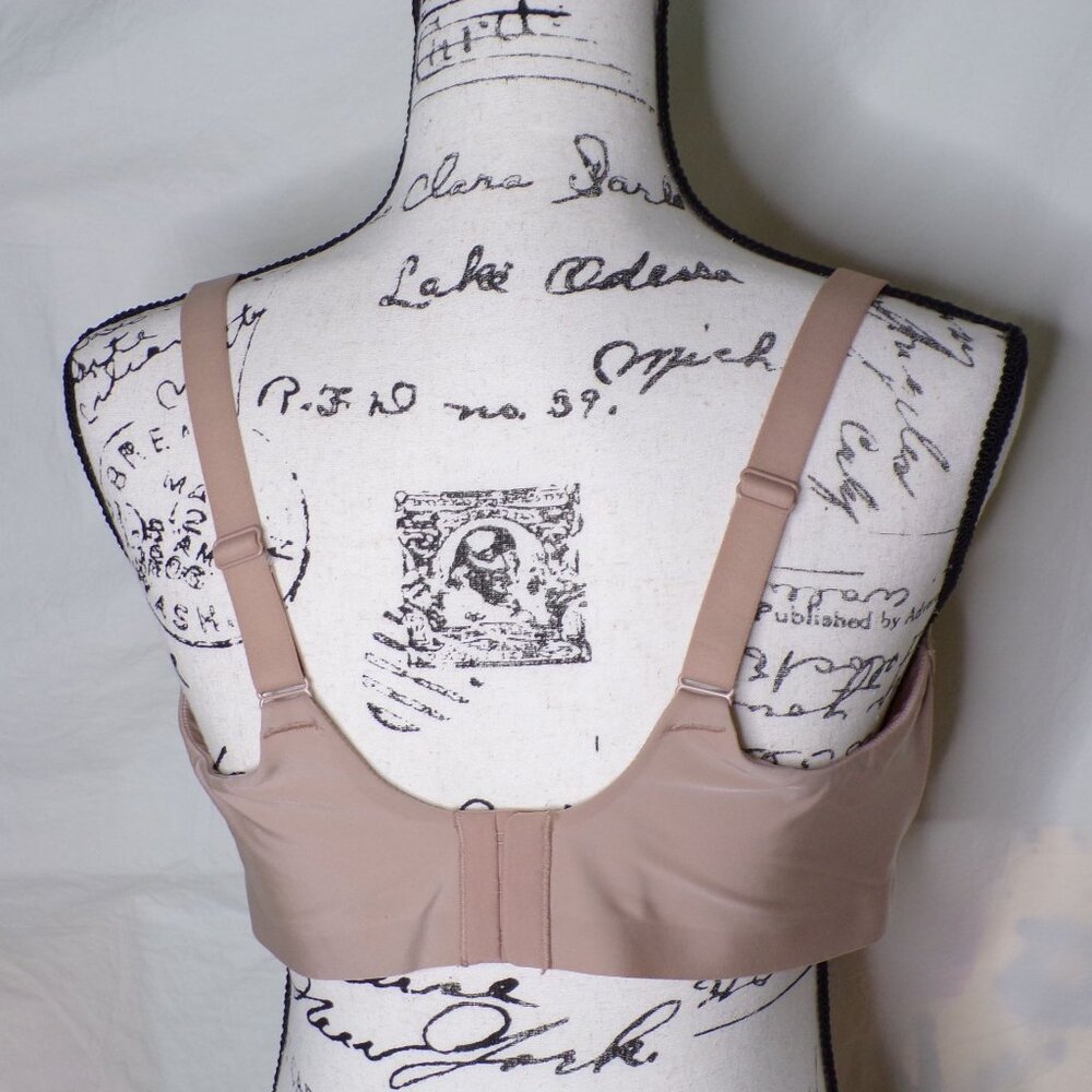 🆕WACOAL Confidence Boost Lift Unpadded Underwire Bra 36DD Beige Nude #855380 - Picture 6 of 7